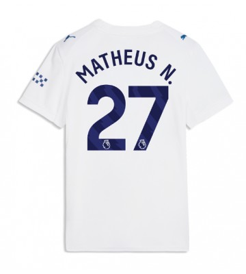 Manchester City Matheus Nunes #27 Replika Tredje Tröja Damer 2026-27 Kortärmad